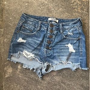 REFUGE Jean shorts size 0